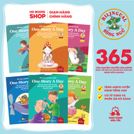 Combo Sách One Story A Day - 365 ngày phát triển trí tuệ và nuôi dưỡng tâm hồn - Bản song ngữ kèm fi