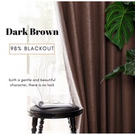 B2F1 98% Blackout Curtain (Ring) H285cm (Custom measurement)