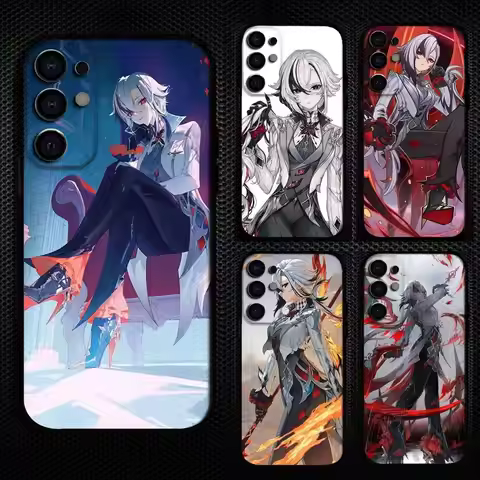 G-Genshin I-Impact Arlecchino Phone Case For Samsung S25,S24,S21,S22,S23,S30,Ultra,S20,Plus,Fe,Lite,