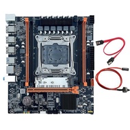 【Latest model】X99 Gaming Motherboard Kit Desktop B85 LGA2011-. 2 PCIE SATA3.0 4X DDR4 REG ECC RAM Sl