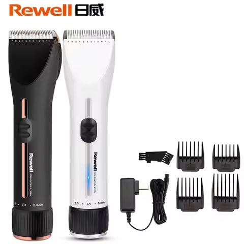Rewell F35 Professional Hair Clipper for Men Electric Ceramic Titanium Blade Hair Trimmer Barber Sal