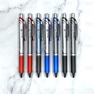 ปากกาเจล เพนเทล Pentel Energel แบบกด ขนาด 0.5 / 0.7 / 1.0 มม. หมึกน้ำเงิน / แดง / ดำ เปลี่ยนไส้ได้