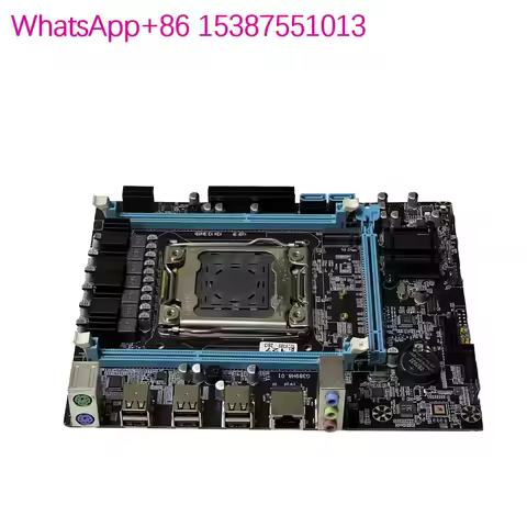 New X79 computer motherboard DDR3 memory CPU game set E5 2630 2650 2660v2 with M.2 port