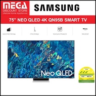 SAMSUNG QA75QN95BAKXXS 75" QN95B NEO QLED 4K SMART TV + FREE WALL MOUNT