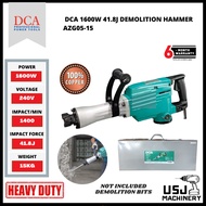 DCA 1600W 41.8J Demolition Hammer (SDS-HEX 30MM) AZG05-15 | 6 Month Warranty