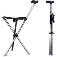 Tongkat Berjalan Segi Tiga dengan Tempat Duduk, Tongkat Tripod dengan Tempat Duduk, Tongkat Berjalan