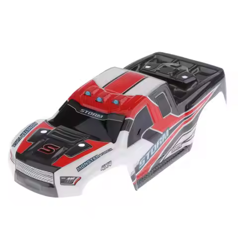 1/18 Scale 4WD RC Car Parts Car Body Shell DIY Upgrade Accessory 18301 Red