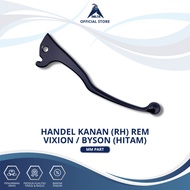 RIGHT BRAKE HANDLE YAMAHA VIXION BYSON/ (BLACK) - RIGHT BRAKE HANDLE RX KING NEW VIXION BYSON SCORPI