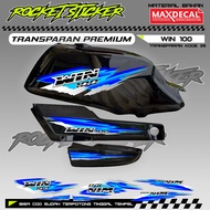 WIN Striping WIN Sticker Variation WIN UV TRANSPARENT CODE 39 PREMIUM MAXDECAL MATERIAL