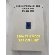 250 Amp TPN Mccb Tap Off Unit c/w Board