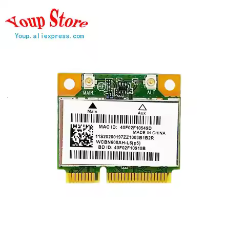 New Original For Lenovo G585 Ideapad U310 U410 N585 AR5B225 Half Mini PCI-E WIFI Bluetooth Wireless 
