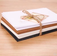 Pos Kad Kosong Hadiah Tulisan 1pc Blank Card, DIY Greeting Card , Wish Card , Kraft Paper , Gift,  H