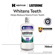 Listerine Healthy White Mouthwash 750ml
