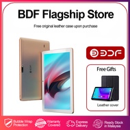(Free Leather Case)BDF Tab K107 10.1 inch Android 10 5G WIFI Tablets SC9863A Ten Core FHD Display 10GB+256GB 5MP+8MP Dual SIM Card Slot 5G LTE Tab K107 Tablet PC Original with free gift 1 year warranty