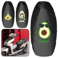 Motorcycle Seat Cover  New Sunscreen Cover Portable 3 Size Dust Cover High-Capacity Avocado series