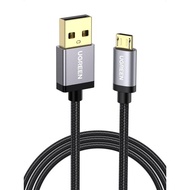 UGREEN Micro USBケーブル 在宅勤務 急速充電 USB Android 高速データ転送 ナイロン編組み Micro USB Xperia