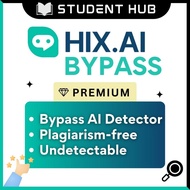 HIX.AI Bypass Premium – AI Detection Bypass Tool | Humanizer AI Acc | Humanize Writing | Undetectabl