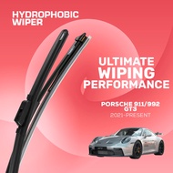 Trapo Hydrophobic Silent Wiper Porsche 911 / 991 Turbo S / 997.1 (2005-2019) Water Repelling Coating