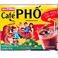 Cafe pho 3 in 1 - 240g / 10bags vietnam kopi susu HALAL 1 box 10 bags - 240g