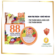 Kem xóa thâm nách vùng kín khử mùi 88 Total White Underarm Cream Thái Lan