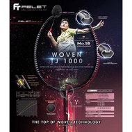 [Taoyuan]FELET TENUN TJ 1000 PRO HIGH END BADMINTON RAKET 46TONNES TENUN TJ 1000 MAX 35LBS 4U BADMIN