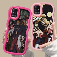 MERAH D-21 Naruto Akatsuki Pink red Casing for Samsung A03S A51 A31 A03 A02S M02S F02S black