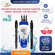 PH/ DO meter (Dissolved Oxygen)/ Temperature - Model: 987A2-PD Origin: MIC - Taiwan