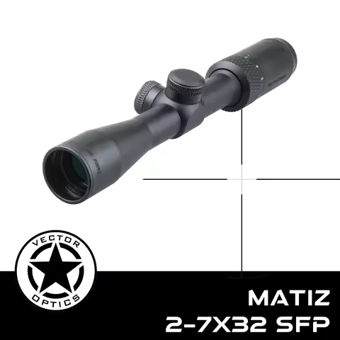 Vector Optics Matiz 2-7x32 SFP Riflescope | Long Eye Relief 4.2in | FMC Lens & 30/30 Duplex | 1 inch