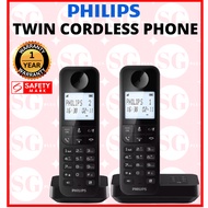 Philips D2752B Twin Cordless Phone with Answering Machine