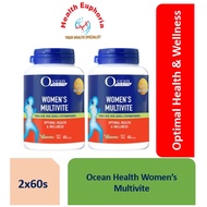 OCEAN HEALTH WOMEN'S MULTIVITAMINS CAPLET 2X60S