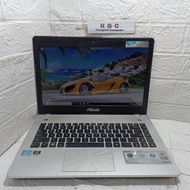 Laptop Asus X455L Core i7 i5 i3 VGA Nvidia Ram 10 GB SSD 256GB Mulus