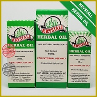 ﹍ ☬ ❈ Krystall Herbal Oil by FGO