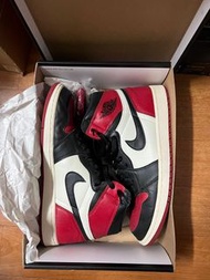 Wts Air Jordan 1 Bred Toe