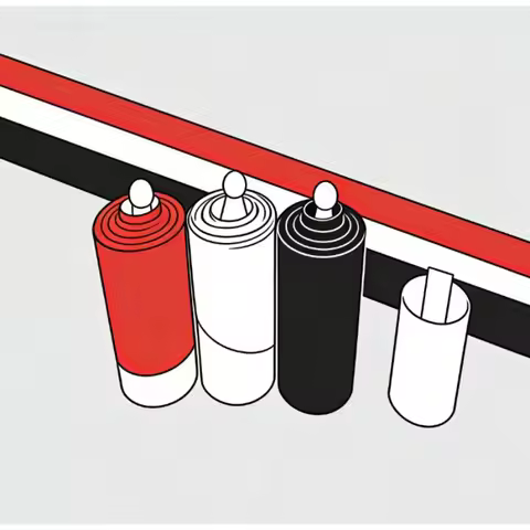 Color Changing Magic Cane Triple – Bright Red White Black Stage Tricks Gimmick Illusions Fun Easy To