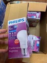 PHILIPS 6w LED電燈膽