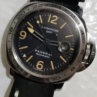 Panerai Luminor GMT 沛納海 變深黃夜光...