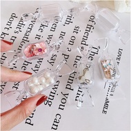 Cute Candy Shape Transparent Storage Box Mini Travel Earring Jewelry Necklace Cosmetic Pill Capsule Medicine Case Bag