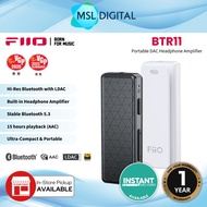 FiiO BTR11 Portable DAC Headphone Amplifier Bluetooth 5.3 Receiver LDAC Wireless