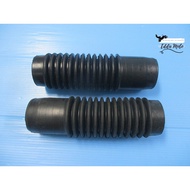 FRONT FORK BOOT RUBBER "BLACK" Fit For HONDA CS90 CB100 CB125 S90 CT110 CT90 CL90 CL100 // Cover