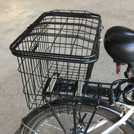GIANT Size Front or REAR Bicycle Basket Mountain Bike Electric Vehicle E-BIKE (50x28X39 CM)