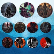 game Gehrman Bloodborne Hunter Badge on Backpack Clothes decoration Tinplate Round Brooch Funny Cust