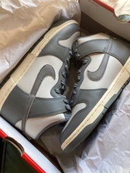 Nike dunk high dunk low grey