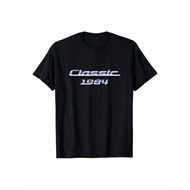 KATUN 1984 Classic-41th Birthday T-Shirt - Cotton, Black Short Sleeve, Gift 2025 Family & Friends