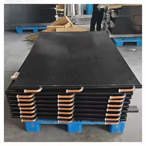 Aidear Aluminum Microchannel Tube Heat Exchanger High-Efficiency Condenser Coil for Advanced HVAC an