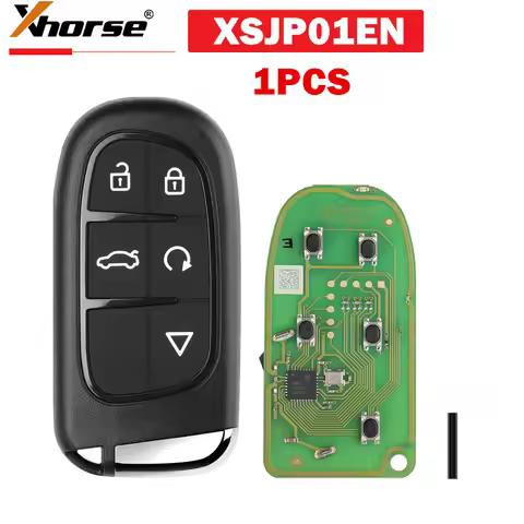 1PCS/LOT Xhorse XSJP01EN XM38 Series Smart Remote Key for Jeep Type 2 Style Universal Smart Key 5 Bu