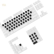YXA Mechanical Keyboard Keycap for ROG Azoth Extreme SE‌ 98HE 75% 126 Light-Transmitting Polycarbona