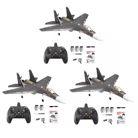 Remote Control Airplane 4 CH 6 Axis Fighter Jet for Beginner Girls Boys