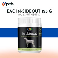 EAC Pet In-Sideout Probiotics Gut & Immune Health Optimiser For Dogs 125g