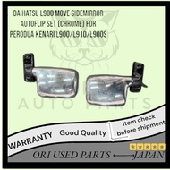 Daihatsu L900 Move Sidemirror Autoflip Set (Chrome) For Perodua Kenari L900/L910/L900S
