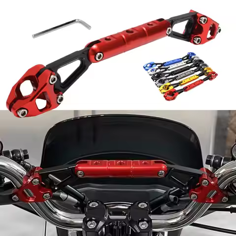 GPS Motorcycle Holder Crossbar Handlebar Extender Light Lamp Bracket Phone Stand For HONDA PCX 150 1